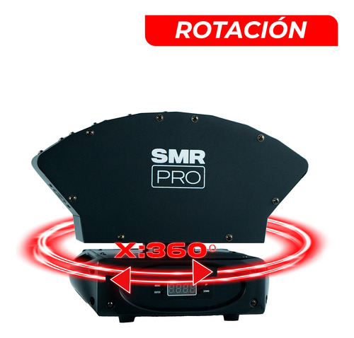 Efecto Laser Rgb 8 Salidas Prisma Smr Pro Raptor Dmx Dj Bar