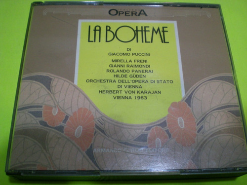 Giacomo Puccini / La Boheme Fatbox 2 Cds Frances (pe14) 