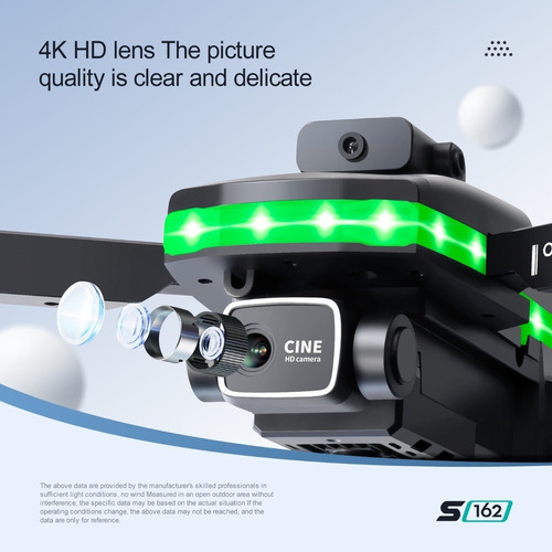 Mini Drone Profesional Con Cámara Marquesa Led Phantom 4k