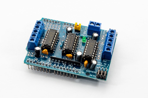 Imagen 3 de 8 de Motor Shield Driver L293d Paso A Paso Dc Servo Arduino L293