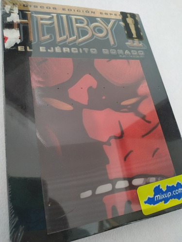 Imagen 2 de 6 de Hellboy Ii 2 Ejército Dorado Dvd Slipcover Lenticular