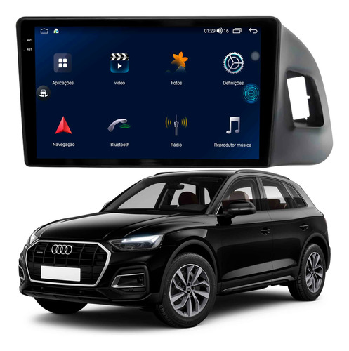 Multimídia Aikon Próton G3 Audi Q5 10 A 17 8+128gb Octa 9p