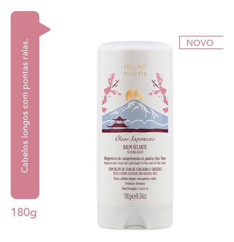 Amend Kit Millenar Óleos Japonese 4 Produtos + Seca Sem Friz