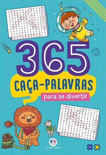 Livro 365 Caça-palavras Para Se Divertir, De Ciranda Cultural. Editora Ciranda Cultural - Passatempo, Capa Mole, Edição 1 Em Português, 2023