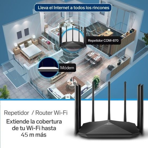 Repetidor Steren COM-870 negro