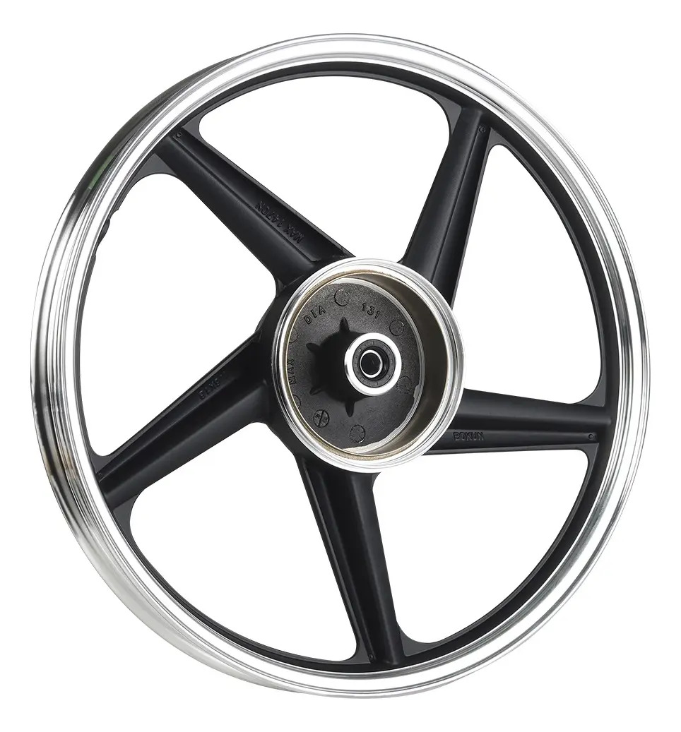 Rin Trasero Italika Ft125 Sport Aluminio Negro 1.60/18