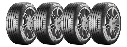 Kit 4 Pneu Continental 225/45r17 91w Contisportcontact 5 Xl