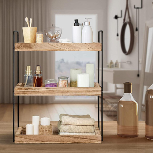 Organizador De Encimera De Baño De 3 Niveles,