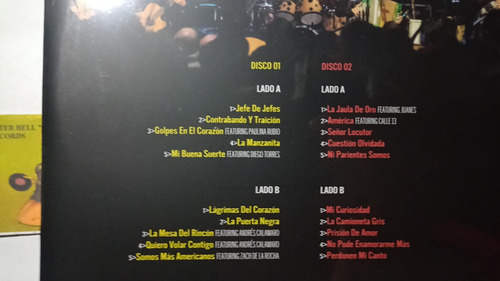 Tigres Del Norte And Friends Unplugged Formato Lp Doble (Usado)