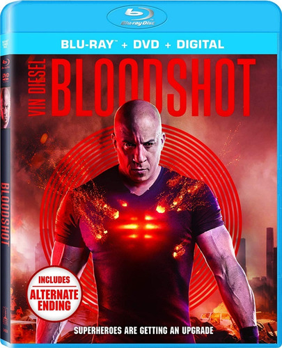 Blu Ray Bloodshot Dvd Original Vin Diesel 