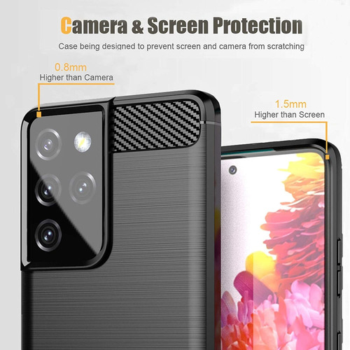 Dretal - Carcasa Para Samsung Galaxy S21 Ultra, Galaxy S2...