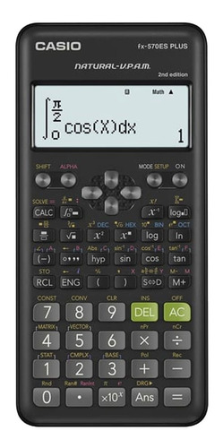 Calculadora Casio Fx-570es-plus-2 Agente Oficial C