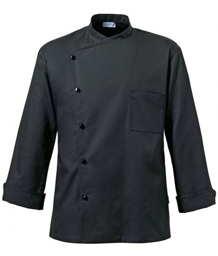 Chaqueta Chef Julius Negra M/larga Cocina Youniforms