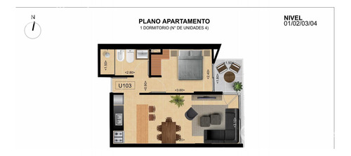 Venta Apartamento 1 Dormitorio  Buceo Montevideo