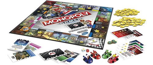 Juego de mesa Monopoly Gamer Mario Kart Hasbro E1870