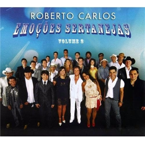 Cd Roberto Carlos - Emoções Sertanejas Vol 2 - Sony Music