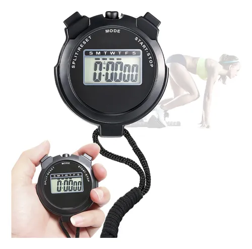 Cronómetro Deportivo Gadnic Pantalla Con Alarma Hora De Mano