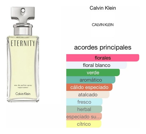 Calvin Klein Eternity para Mujer Edp 100 ml