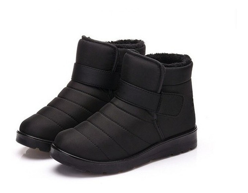 Imagen 3 de 7 de Zapatos Mujer Botin De Mujer Con Chiporro Botas De Invierno