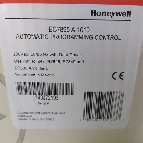 Programador De Llama Honeywell Modelo Ec7895a 1010 En 220vac