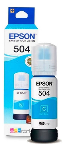 Tinta Original Epson 504 Unidad Colores Para L4260 Y Más