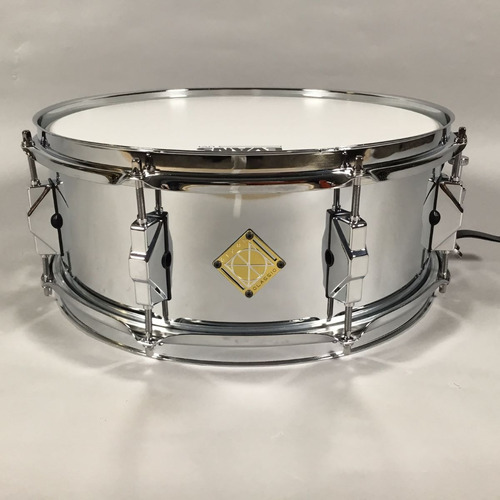 Redoblante De Acero Tambor Dixon 14x5,5 Cromado 8 Torres