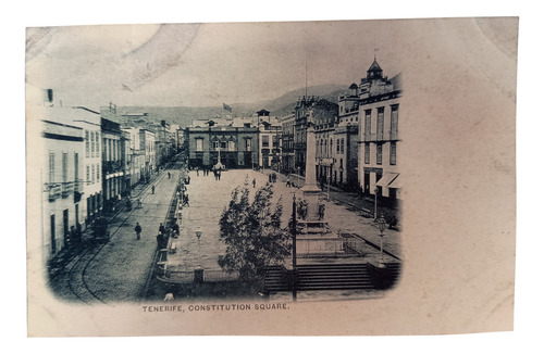 España Tenerife 1900 Postal Plaza Constitucion