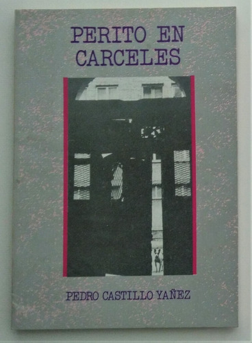 Pedro Castillo Yañez. Perito En Carceles