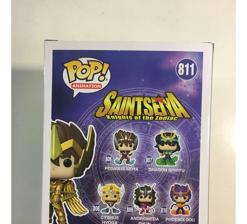 Funko Pop Sagittarius Seiya #811 Special Edition Sticker