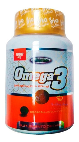 Omega 3 Epa 180mg Dha 120mg Bio - L a $1