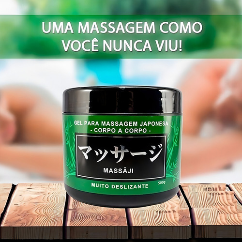 Gel Para Masaje Japonés Nuru Grande 500g Massãji Original Tipo de packaging Tarro Grande 500g