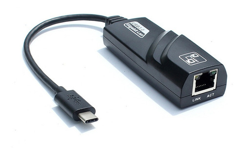 Adaptador De Red Usb Tipo C Ethernet Rj45 Gigabit 1000 Mbps