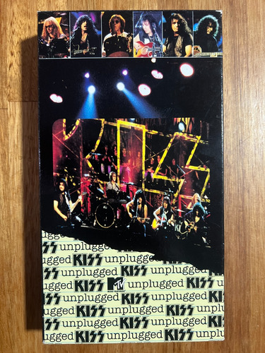 Kiss Mtv Unplugged Vhs Importado Usa