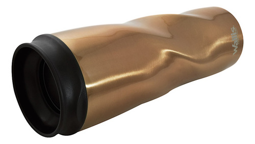 Termo Acero Válvula Antiderrames 470ml Cobre Wallis Color Cobre Metalico
