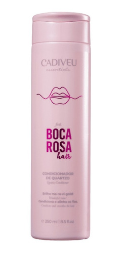 Condicionador De Quartzo 250ml Boca Rosa Hair Cadiveu