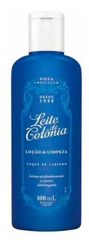  Loção de Limpeza Toque de Carinho Leite de Colônia Frasco 100ml