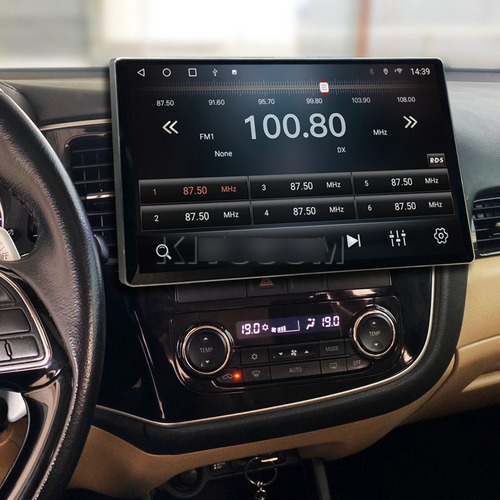 Multimídia Mitsubishi Outlander 2016 2017 2018 2019 V2 Tesla