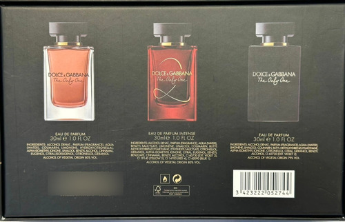 Kit 3 Perfumes Dolce Gabanna The Only One 30 Ml