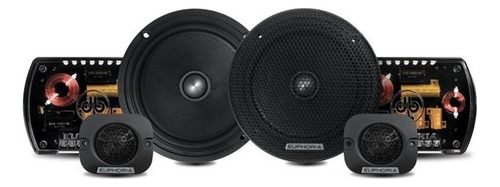 Set De Medios Db Drive Euphoria E6 2 Vías Tweeters Crossover