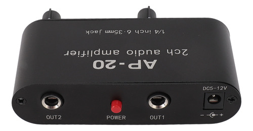 Amplificador Estéreo De 2 Canales Professional Balance 6.35