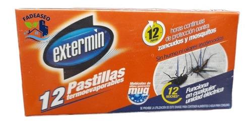 Pastillas Termoevapro Electrica Ex - Unidad a $7800