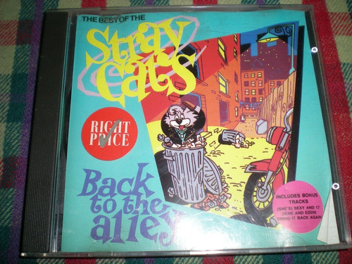 Stray Cats / The Best - Back To The Alley Cd Australia (46)