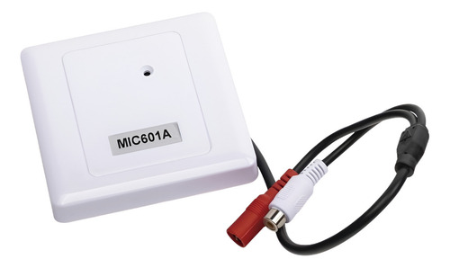 Micrófono Omnidireccional, Con Optimización Acústica Mic601a Color Blanco