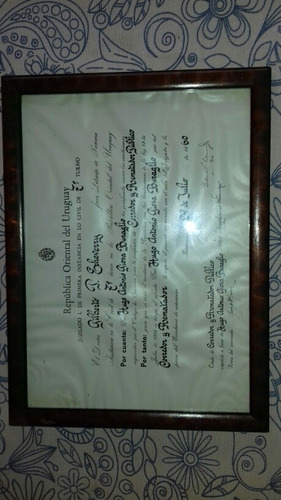 Certificado De Graduacion De Rematador Publico