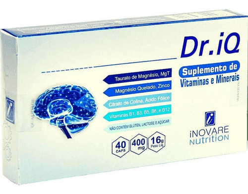 Suplemento Em Cápsulas Inovare Nutrition Dr Iq 40 Minerais/vitaminas Em Caixa
