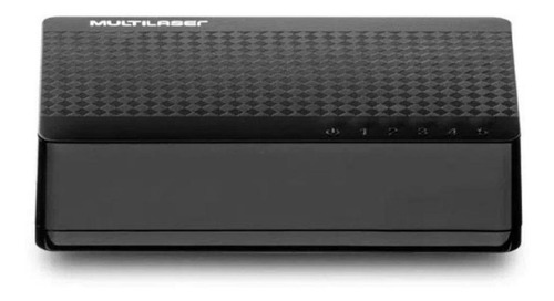 Segmentador De Rede Switch C/5 Portas 10/100mbps Multilaser