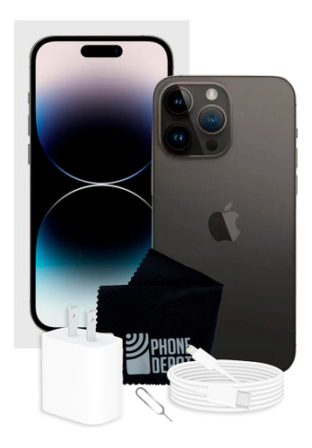 Apple iPhone 14 Pro Max 128 Gb Negro Espacial Sim Físico Con Caja Original (Reacondicionado)
