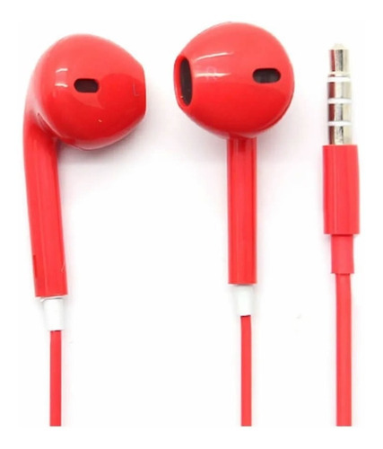 Netmak Auricular Con Microfono Rojo Urban Style Nm-ur70r Cba