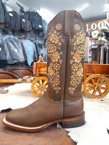 Botas Vaquera Dama Rodeo Reyme Flores