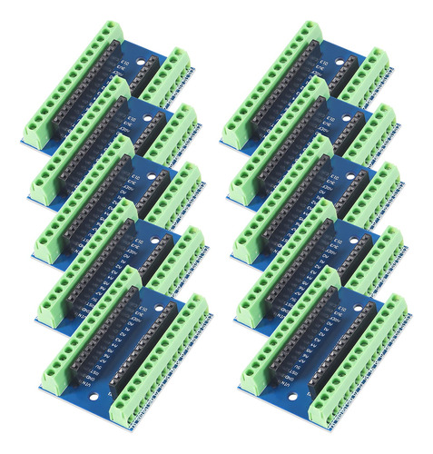 Aitrip 10 Unids Nano Terminal Adaptador Escudo Placa De Exp.